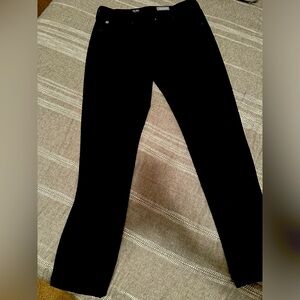 AG black Prima cigarette leg jeans